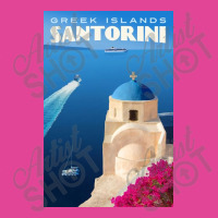 Vintage Style Santorini Travel T-shirt | Artistshot