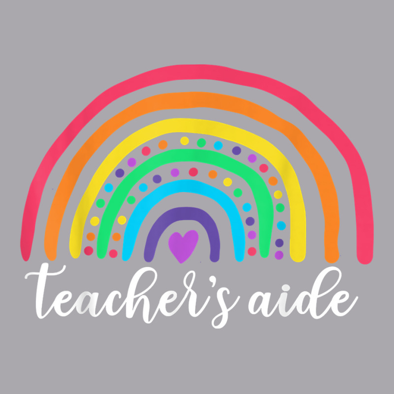 Teachers Aide Appreciation Gifts Cute Rainbow Teachers Aide T Shirt Youth 3/4 Sleeve by sindtnojoesphi | Artistshot