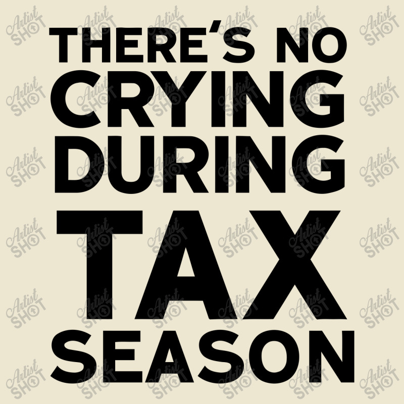 No Crying During Tax Season (black) Cropped Hoodie | Artistshot