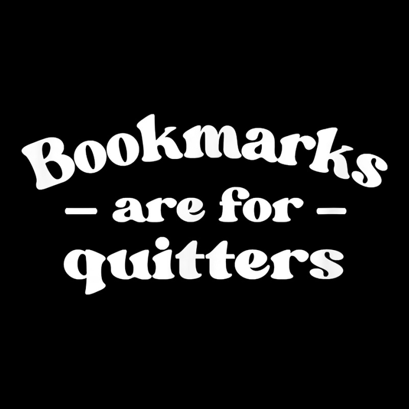 Librarian Book Lovers Bookmarks Are For Quitters T Shirt Cropped Sweater by BrunkeMiaysia | Artistshot