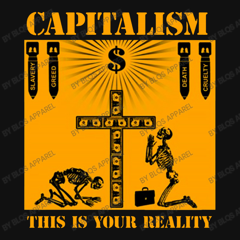 Capitalism   This Is Your Reality Baby Bibs by BLQS Apparel | Artistshot