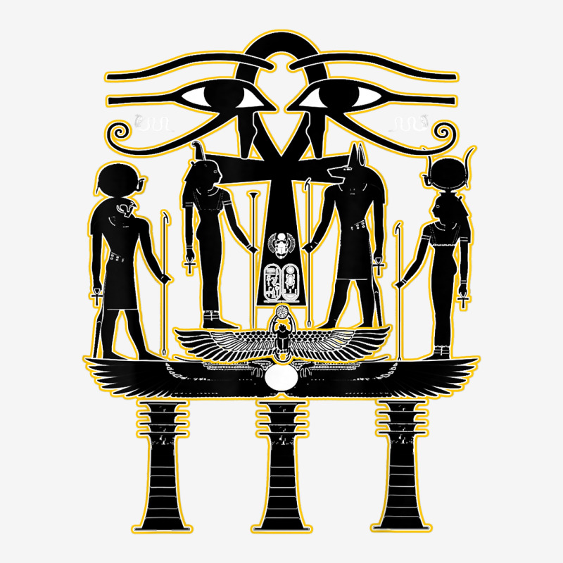 Egypt Egyptian God Kemetic Neter Ra Maat Anubis Hathor T Shirt Adjustable Cap by caulkyuladdenrxi | Artistshot