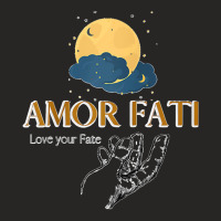 Amor Fati Friedrich Nietzsche Love Your Destiny Philosopher Raglan Bas Ladies Fitted T-shirt | Artistshot