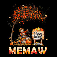 I Love Being Called Memaw Farmer Fall Leaves Autumn Season T Shirt Youth Hoodie | Artistshot