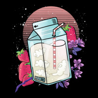 Flowers Kawaii Strawberry Milkshake Carton Anime Pastel Goth T Shirt Adjustable Cap | Artistshot