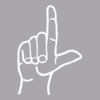 Loser Asl American Sign Language Letter L Finger Spelling Youth 3/4 Sleeve | Artistshot