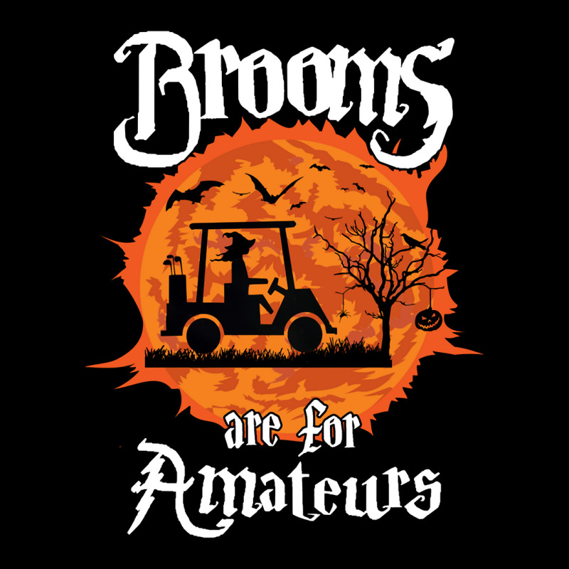 Brooms Are For Amateurs Witch Golf Cart Golfer Halloween Fun Long Slee Maternity Scoop Neck T-shirt by patutowtbanaspch | Artistshot