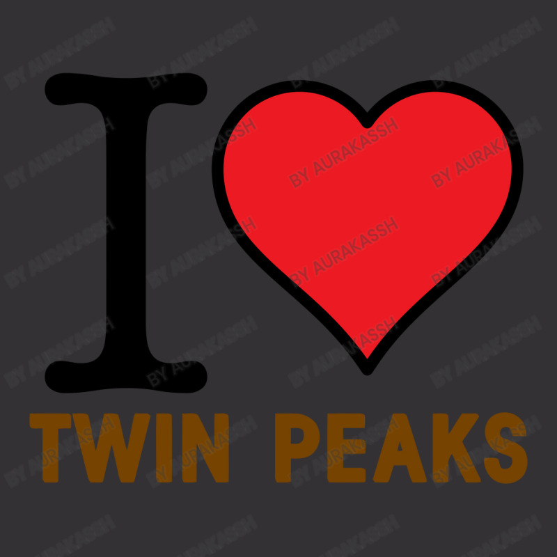 I Love Twin Peaks Vintage Hoodie | Artistshot