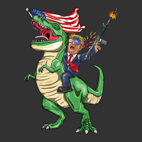 Machine Gun Trump On T Rex Dinosaur With American Flag Tank Top Baby Bodysuit | Artistshot