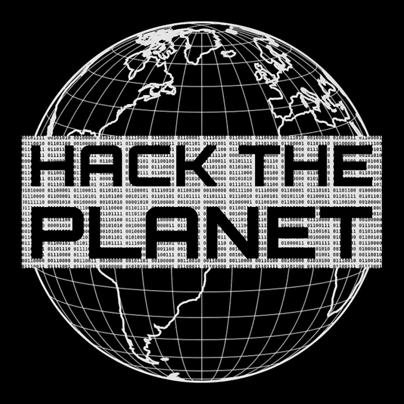 Hack The Planet Light Gray Globe Design For Computer Hackers Premium T Maternity Scoop Neck T-shirt by jenneyljkalasoha | Artistshot