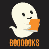 Halloween Booooks T  Shirt Booooks. Funny Books Reader Halloween Costu T-shirt | Artistshot