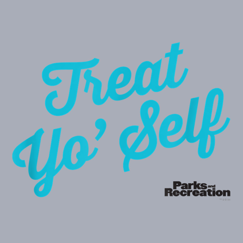 Parks And Recreation Treat Yo' Self T Shirt Tank Dress by BrunkeMiaysia | Artistshot