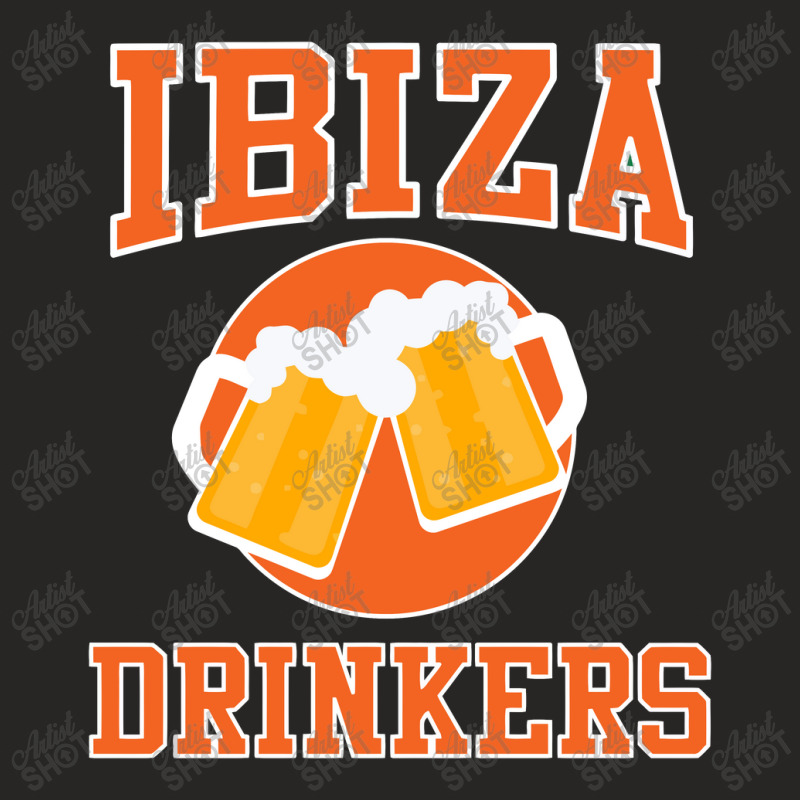 Ibiza Drinkers Cheers Beers Ladies Fitted T-shirt | Artistshot