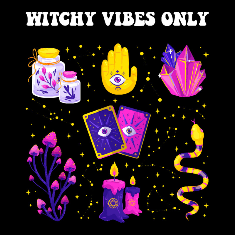 Witchy Vibes T  Shirt Witchy Vibes Only   Magical T  Shirt Zipper Hoodie | Artistshot