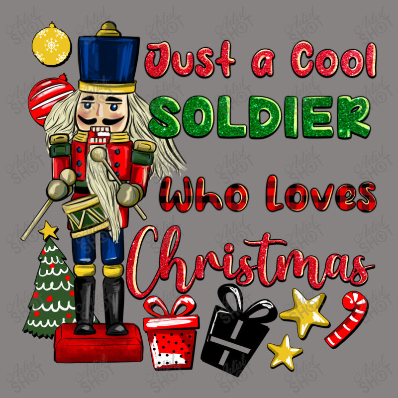 Just A Cool Soldıer Who Loves Christmas Adjustable Cap | Artistshot