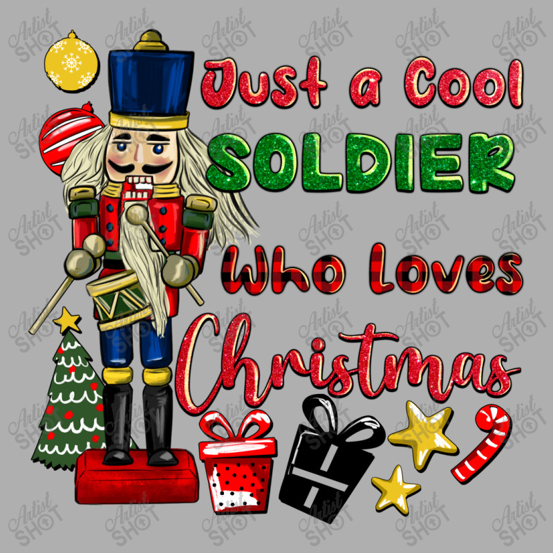 Just A Cool Soldıer Who Loves Christmas Exclusive T-shirt | Artistshot