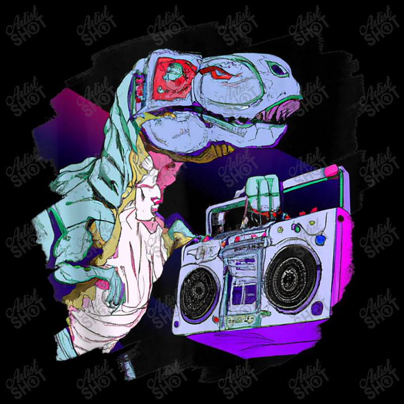 T Rex Dinosaur Stereo Techno Tyrannosaurus Rex Dj Music Mens Funny Lightweight Hoodie | Artistshot