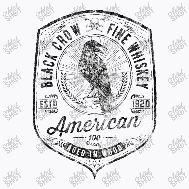 Black Crow Fine American Whiskey Vintage Graphic Men Women T-shirt | Artistshot