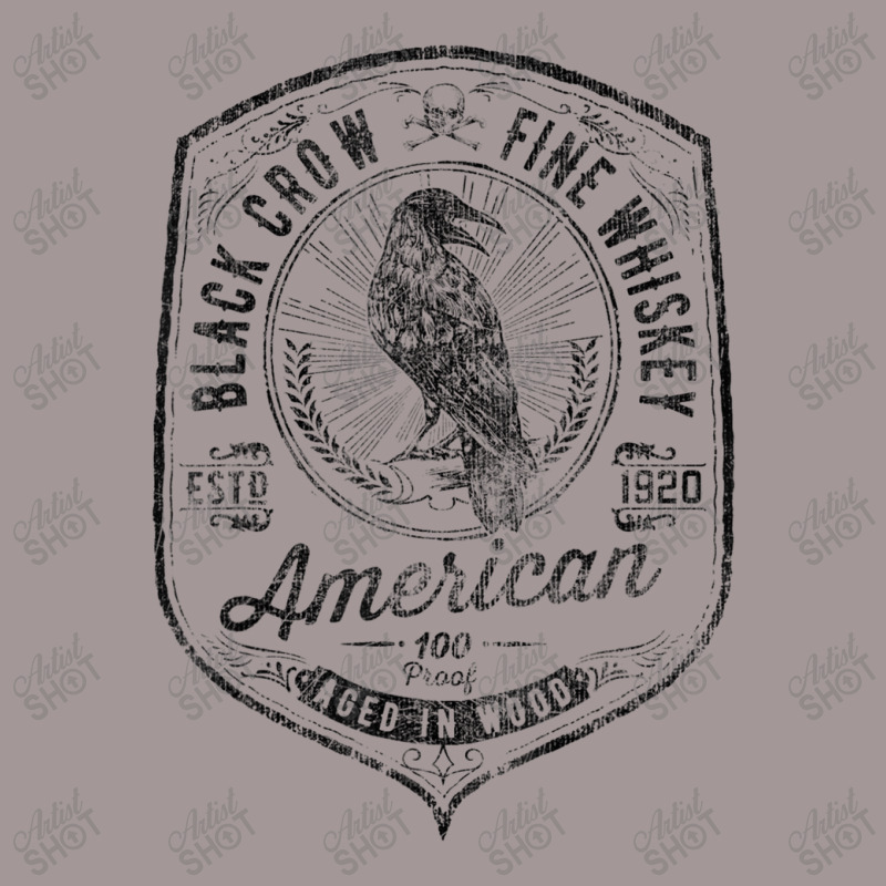 Black Crow Fine American Whiskey Vintage Graphic Men Women Vintage Hoodie | Artistshot