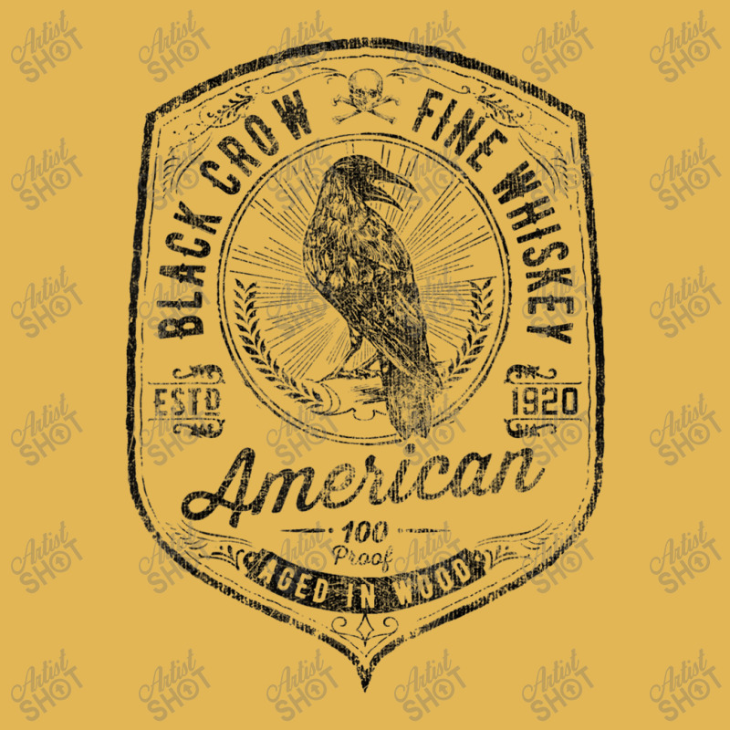 Black Crow Fine American Whiskey Vintage Graphic Men Women Vintage Hoodie And Short Set | Artistshot