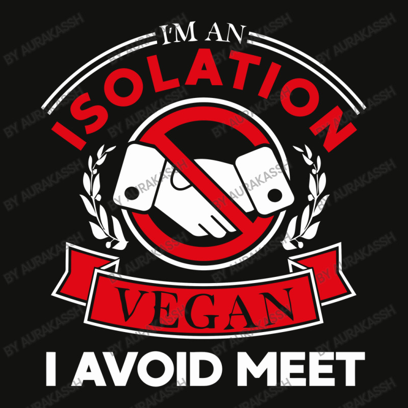 I Avoid Meet Vegan Scorecard Crop Tee by aurakassh | Artistshot