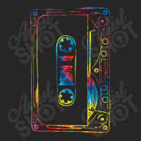 Tie Dye Retro Mixtape 80's Blank Cassette Tape Shirt Gift My Favorite  Ladies Fitted T-shirt | Artistshot