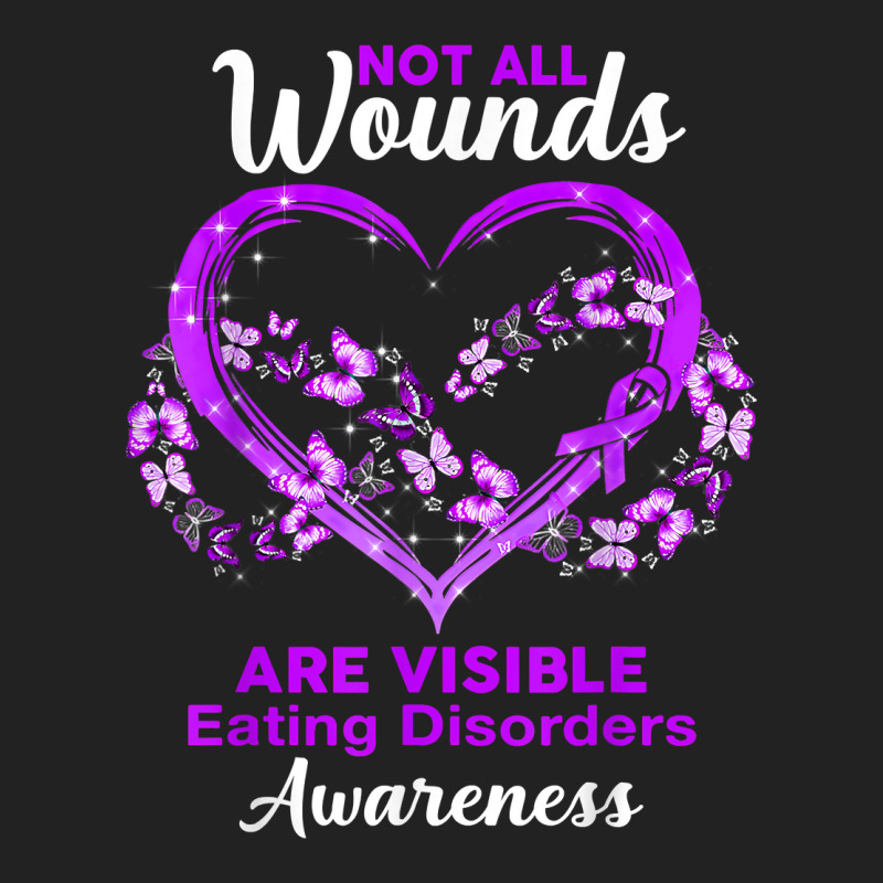 Eating Disorders Awareness Not All Wounds Are Visible T Shirt Backpack 