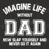 Imagine Life Without Dad Champion Hoodie | Artistshot