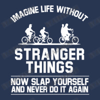 Imagine Life Without Now Slap Yourself Men Denim Jacket | Artistshot