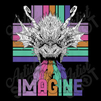 Imagine Great Dragon Vintage Cool Art Great Women Men Adjustable Cap | Artistshot