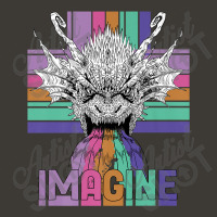 Imagine Great Dragon Vintage Cool Art Great Women Men Bucket Hat | Artistshot