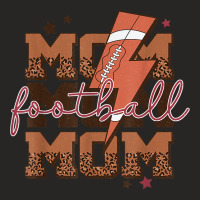 Football Mom Lightning Bolt Football Season Game Day Vibes T Shirt Ladies Fitted T-shirt | Artistshot