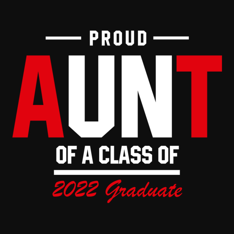 Proud Aunt Of A Class Of 2022 Graduate Gift Senior 2022 Crop Top by Diogo Calheiros | Artistshot