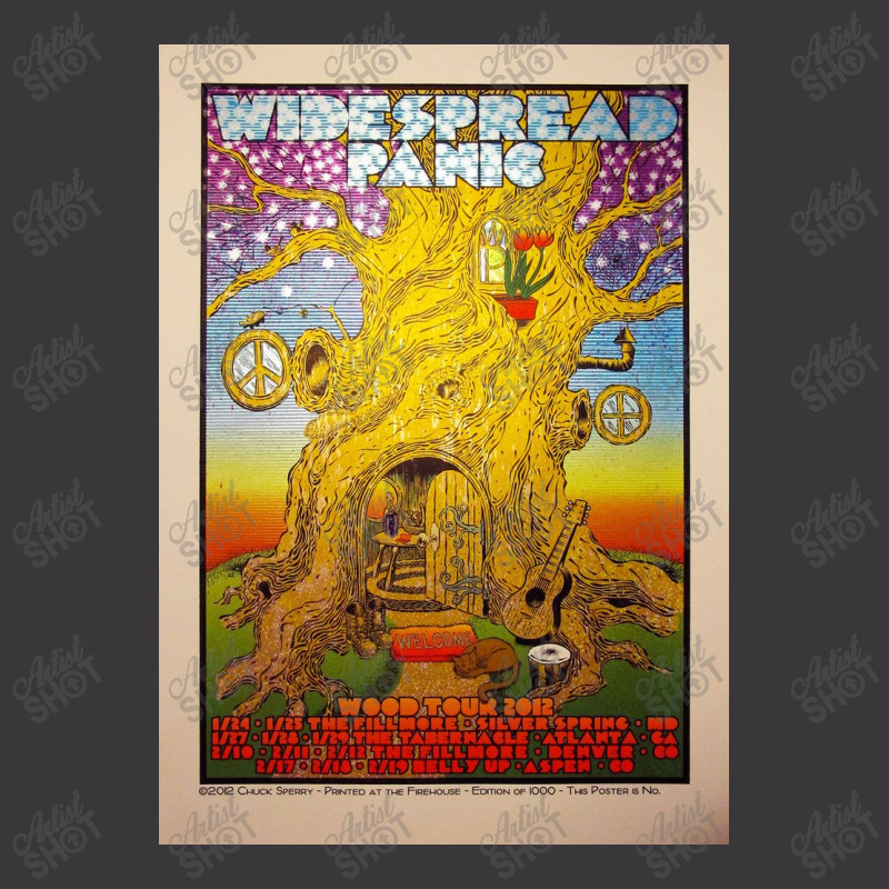 Widespread Panic - Wood Tour 2012 Ladies Curvy T-Shirt by hugo chanavaro | Artistshot