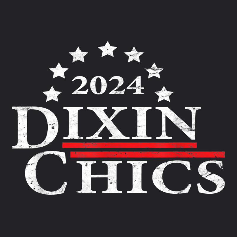 Funny Dixin Chics 2024 Political Satire Distressed T Shirt Youth Tee by pickengtwrentv | Artistshot