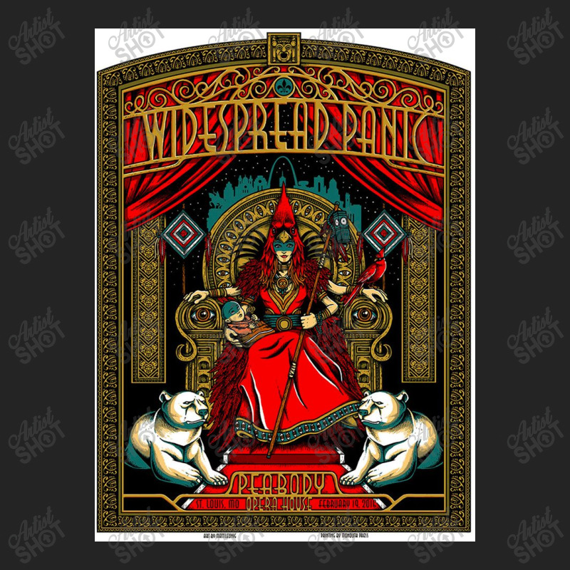 Widespread Panic 3/4 Sleeve Shirt by hugo chanavaro | Artistshot