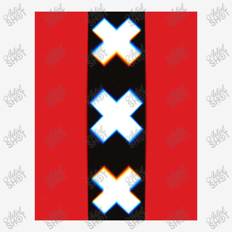 Amsterdam Flag Xxx Netherlands Holland Red Black White License Plate Frame | Artistshot