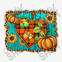 Fall Pumpkins And Sunflowers Heart Travel Mug | Artistshot