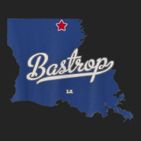 Bastrop Louisiana La Map T Shirt 3/4 Sleeve Shirt | Artistshot