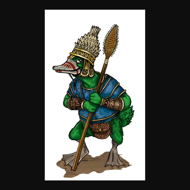 Duck Tribal Warrior Crop Top by Jose-Rodriguez | Artistshot