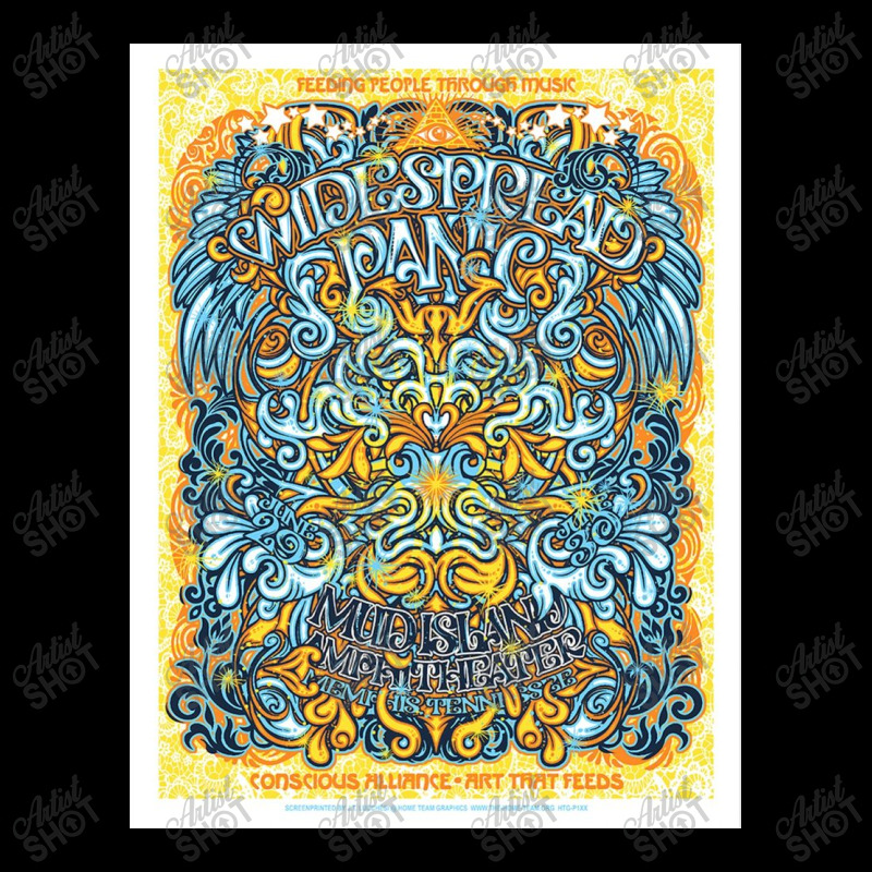 Widespread Panic - Mud Island Youth Hoodie by hugo chanavaro | Artistshot