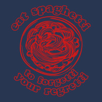 Eat Spaghetti To Forgetti Your Regretti Ladies Denim Jacket | Artistshot