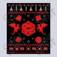 And Dragons Ugly Sweater   Christmas Fleece Short | Artistshot