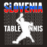 Slovenia Ping Pong Lovers Slovenian Table Tennis Supporters T Shirt Tank Top | Artistshot