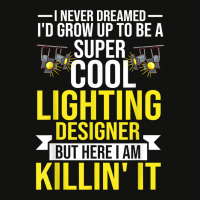 Stage Lighting Designer Theatre Light Design Quotes T Shirt Scorecard Crop Tee | Artistshot