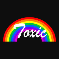 Toxic With Rainbows T Shirt Crop Top | Artistshot