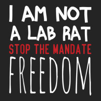 I Am Not A Lab Rat Stop The Mandate Anti Mandatory Vaccine T Shirt 3/4 Sleeve Shirt | Artistshot