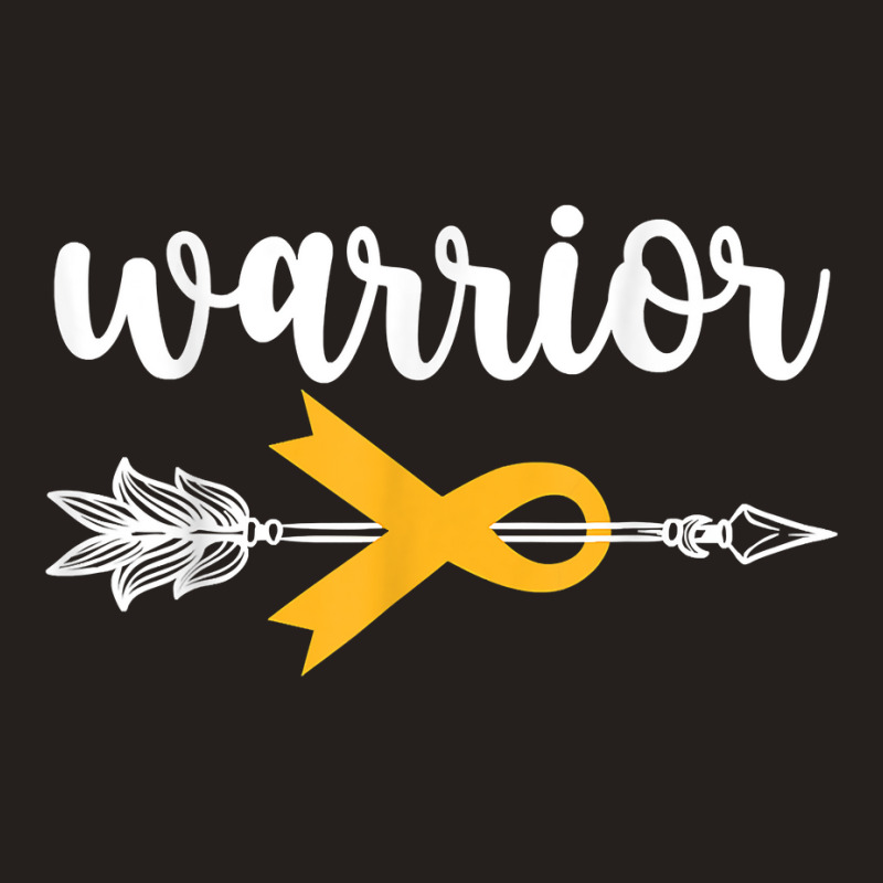 Warrior Childhood Cancer Awareness Hope Support Strong T Shirt Tank Top | Artistshot