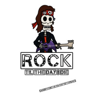 Rock Til The Day I Die 3/4 Sleeve Shirt | Artistshot