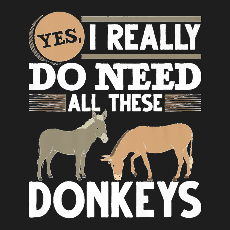 Farm Animal Lover Farming Farmer Funny Donkey Premium Classic T-shirt by EaglesonBonnie | Artistshot